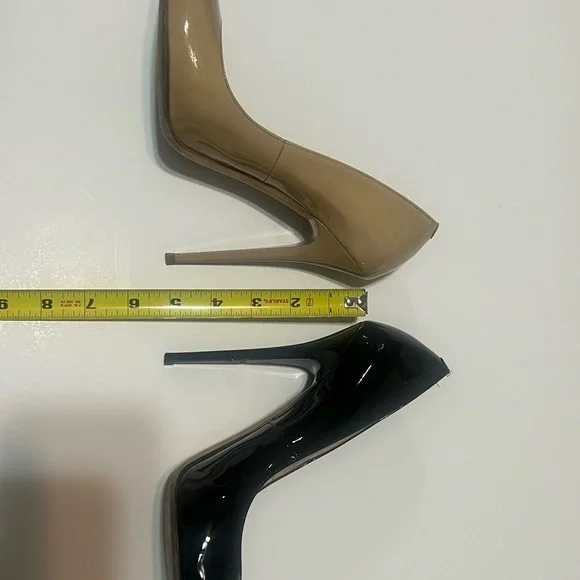 Jimmy Choo Black Stiletto Heels Classic Pointed Toe - Picture 3 of 3